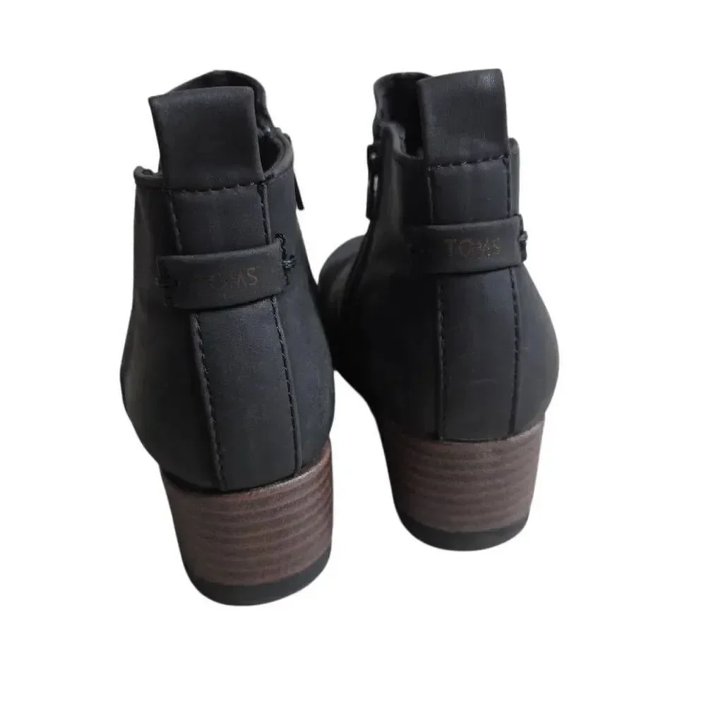 Toms Black Boots 13.5